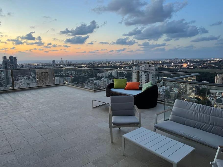라마트간 Beautiful Penthouse W/Amazing View, Prime Location 아파트 외부 사진