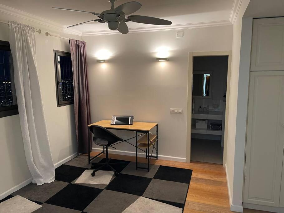 라마트간 Beautiful Penthouse W/Amazing View, Prime Location 아파트 외부 사진